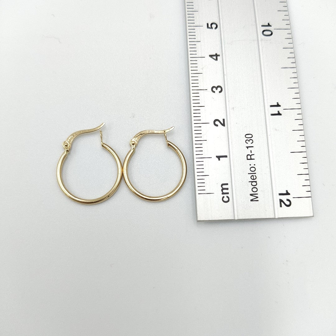 ARETES ARRACADAS 14K 1.3 GR (NUEVO)