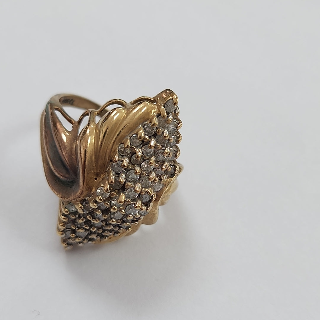 ANILLO ORO 10 K 7,40 GRMS (SEMINUEVO)