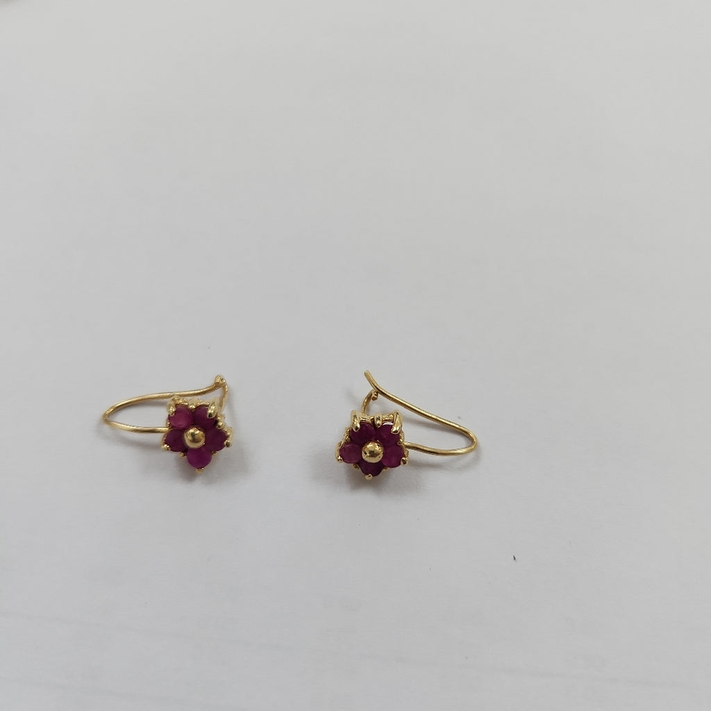 ARETES PAR ORO 14 K 1.8 GRMS (SEMINUEVO)