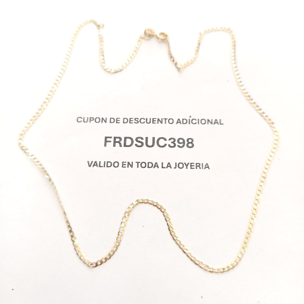 CADENA ORO 14 K 2.4 GRMS (SEMINUEVO)