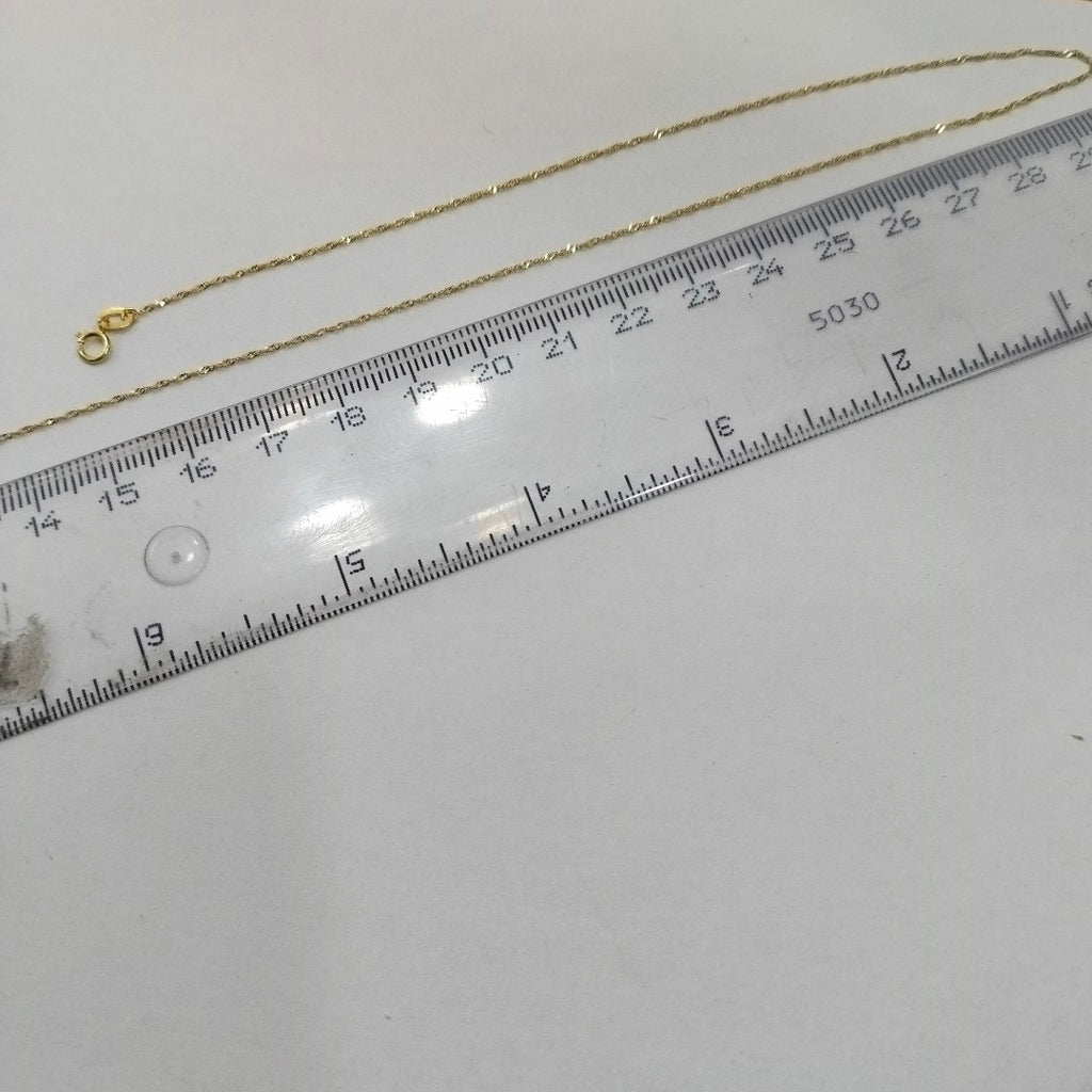CADENA ORO 14 K 0.7 GRMS (SEMINUEVO)