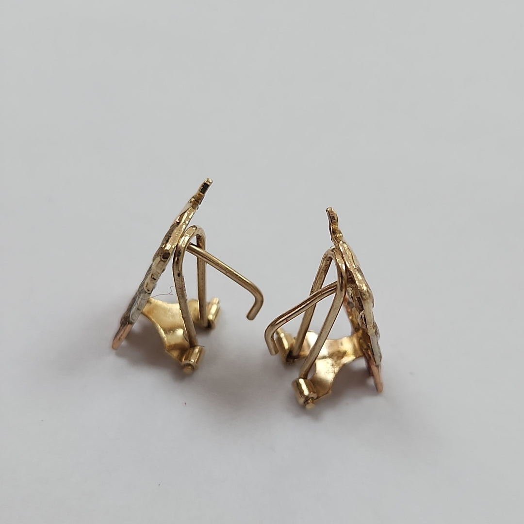 ARETES PAR ORO 10 K 2.6 GRMS (SEMINUEVO)