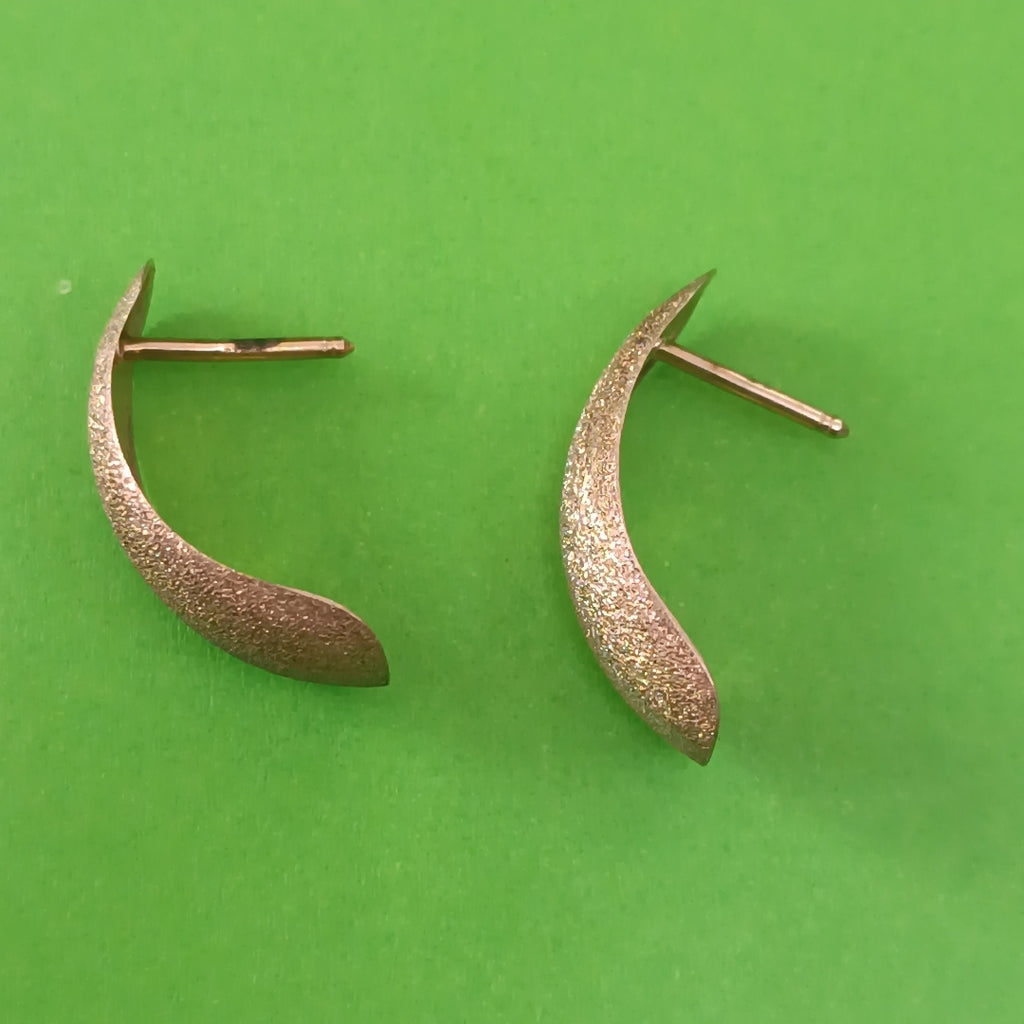 ARETES PAR ORO 14 K 1,10 GRMS (SEMINUEVO)