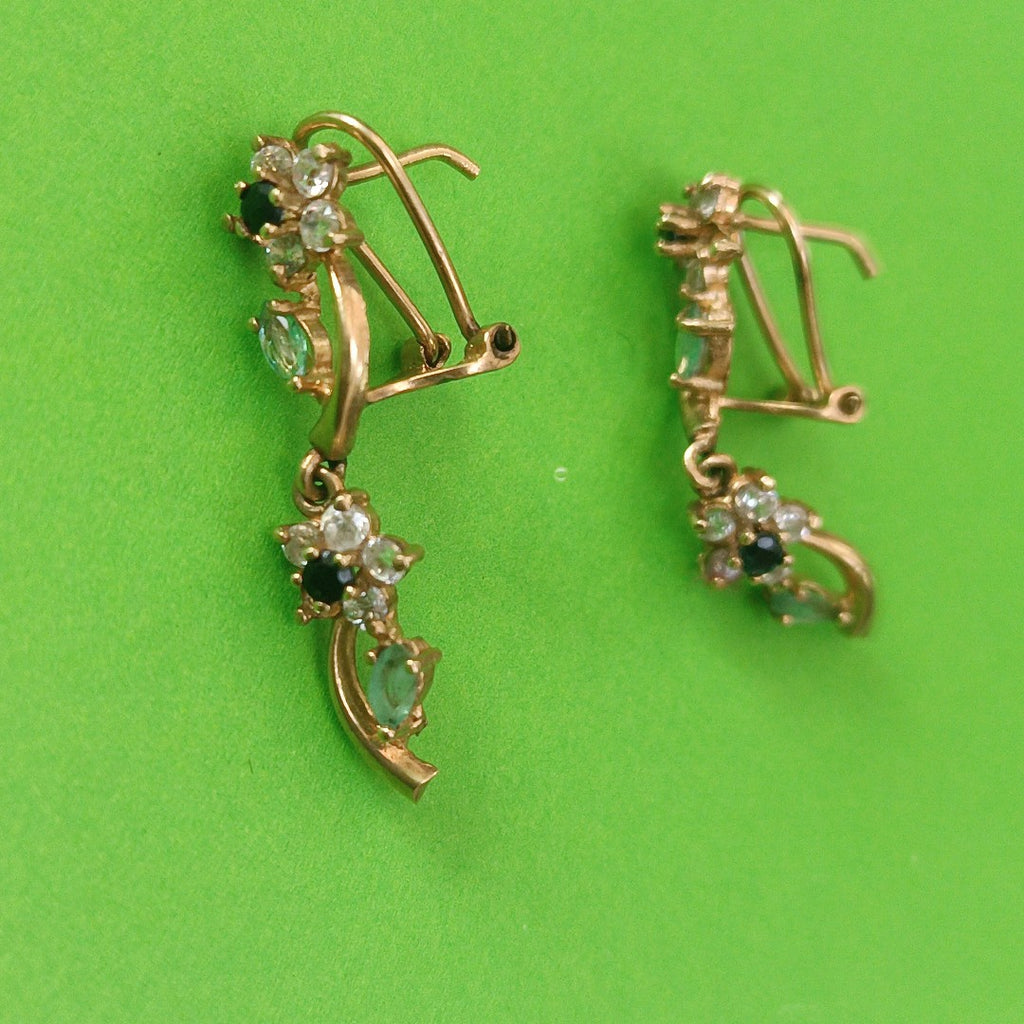 ARETES PAR ORO 14 K 3,40 GRMS (SEMINUEVO)