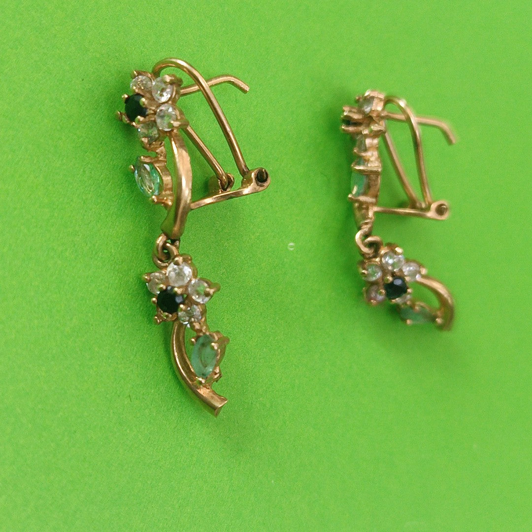 ARETES PAR ORO 14 K 3,40 GRMS (SEMINUEVO)