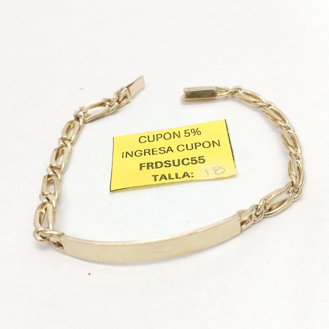 ESCLAVA ORO 14 K 12.3 GRMS (SEMINUEVO)