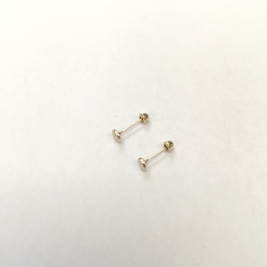 BROQUELES BROQUEL C CIRCONIA 14K 0.1501 GR (NUEVO)