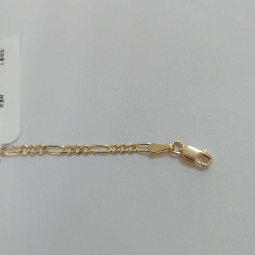 PULSERA 3X1 14K 18 CM 2 GR (NUEVO)