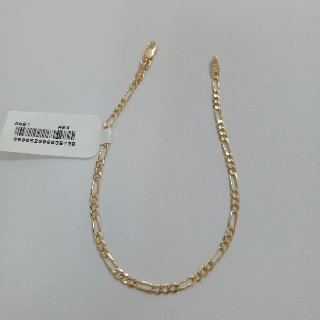 PULSERA 3X1 14K 18 CM 2 GR (NUEVO)