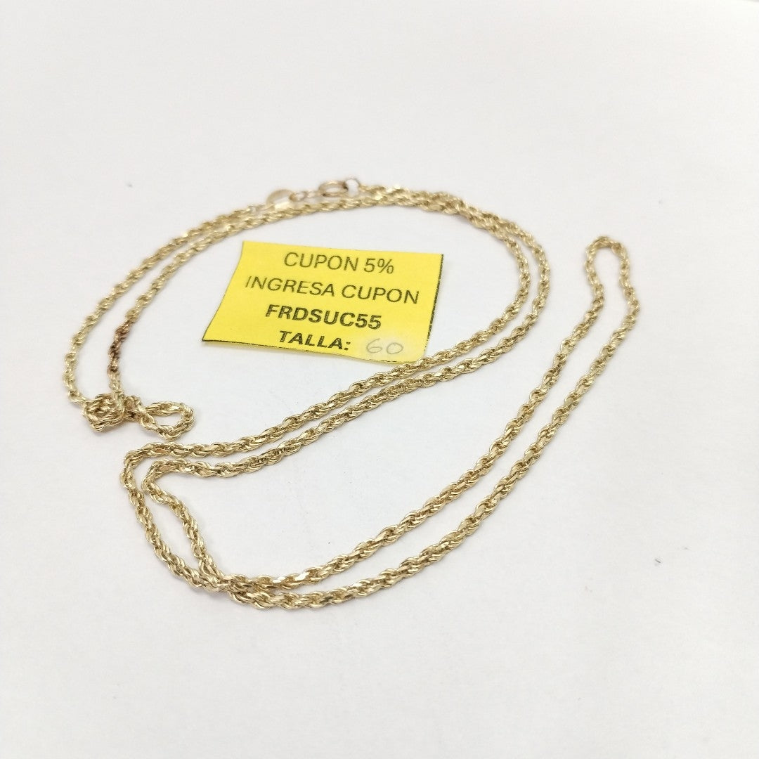 CADENA ORO 10 K 7.1 GRMS (SEMINUEVO)