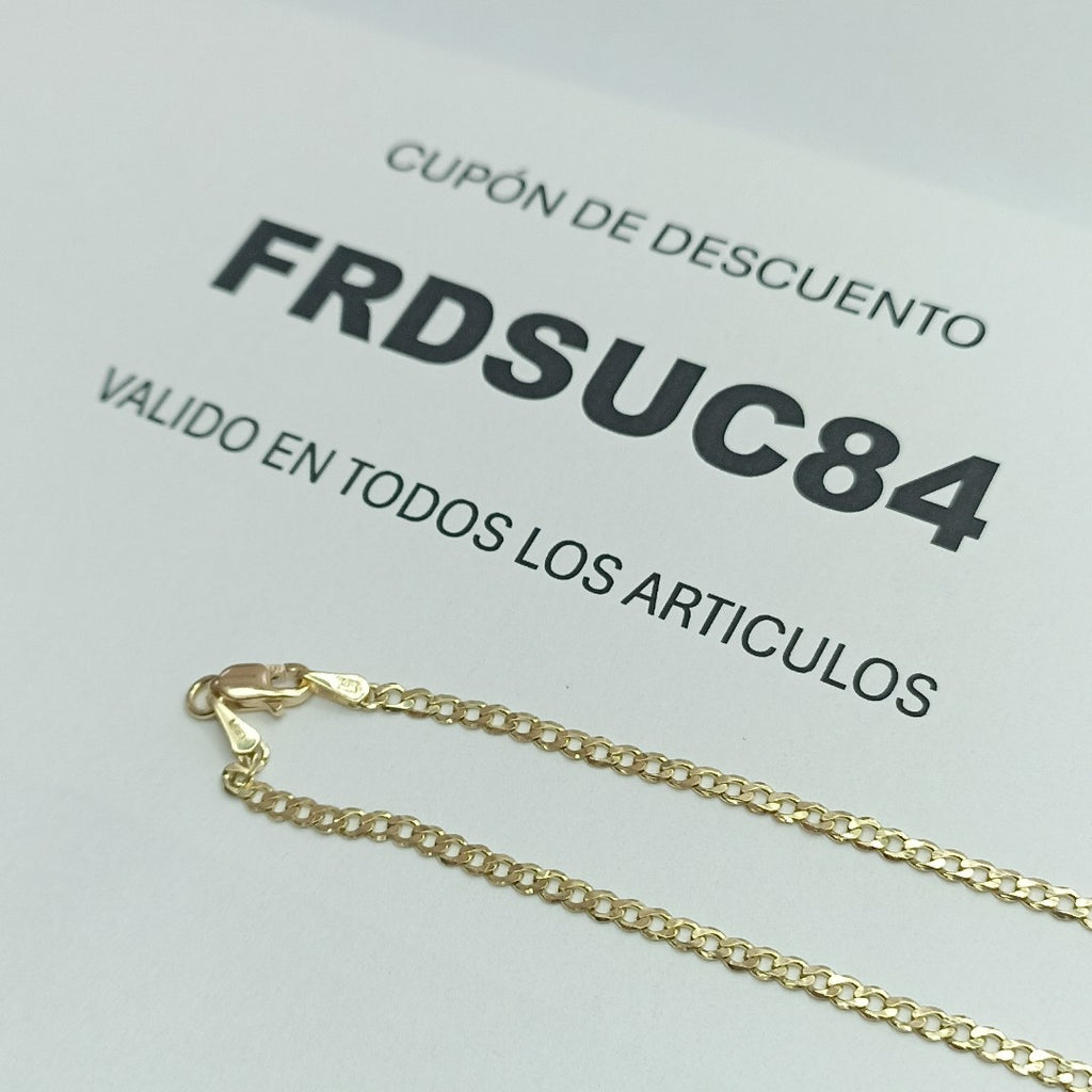 CADENA BARBADA 14K 55 CM 5.1 GR (NUEVO)