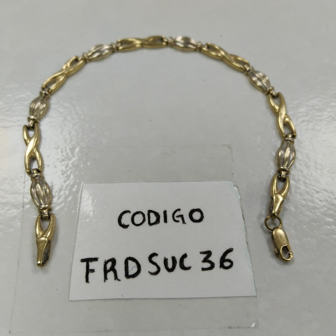 PULSERA ORO,RODIADO 14 K 4,60 GRMS (SEMINUEVO)