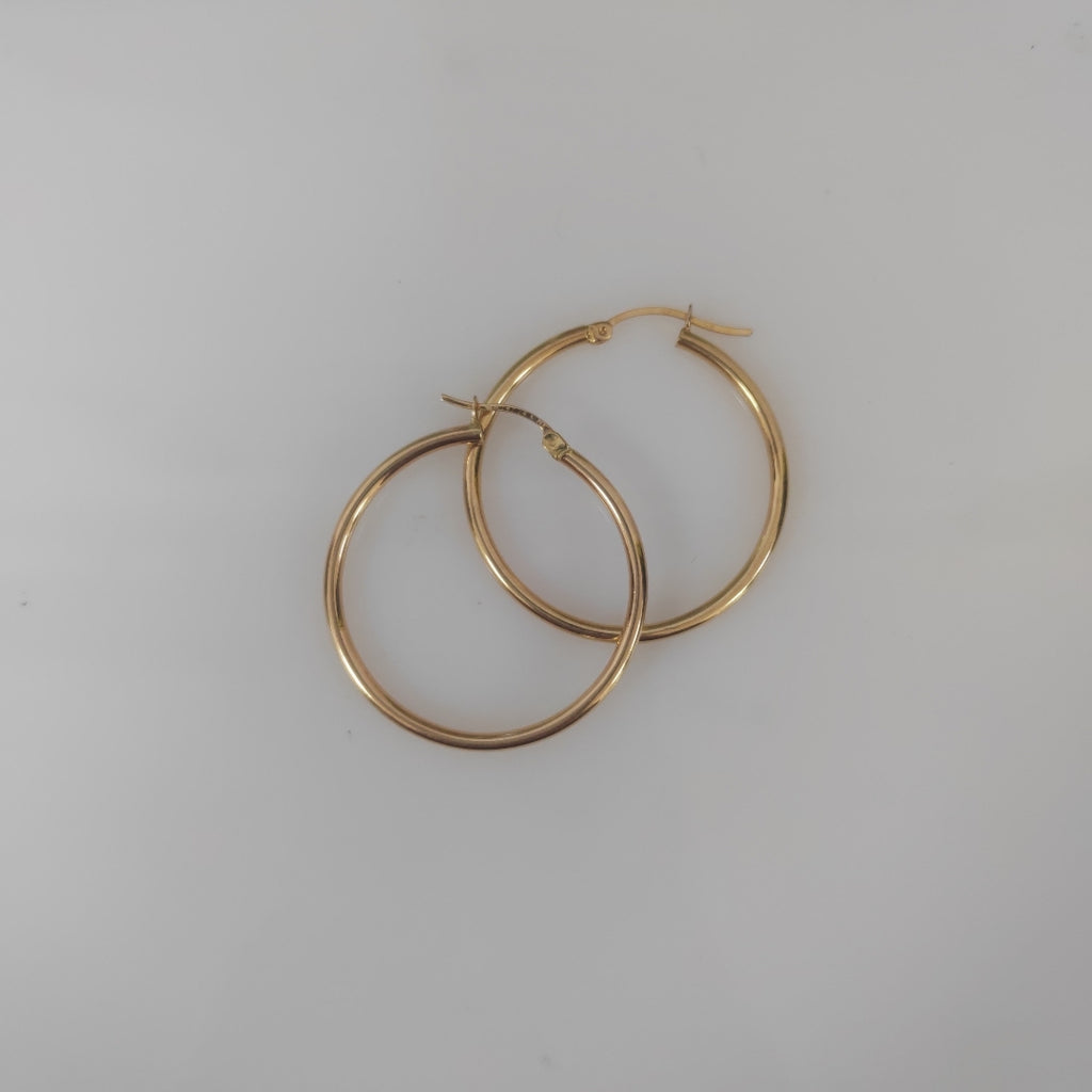 ARRACADAS PAR ORO 14 K 3.8 GRMS (SEMINUEVO)