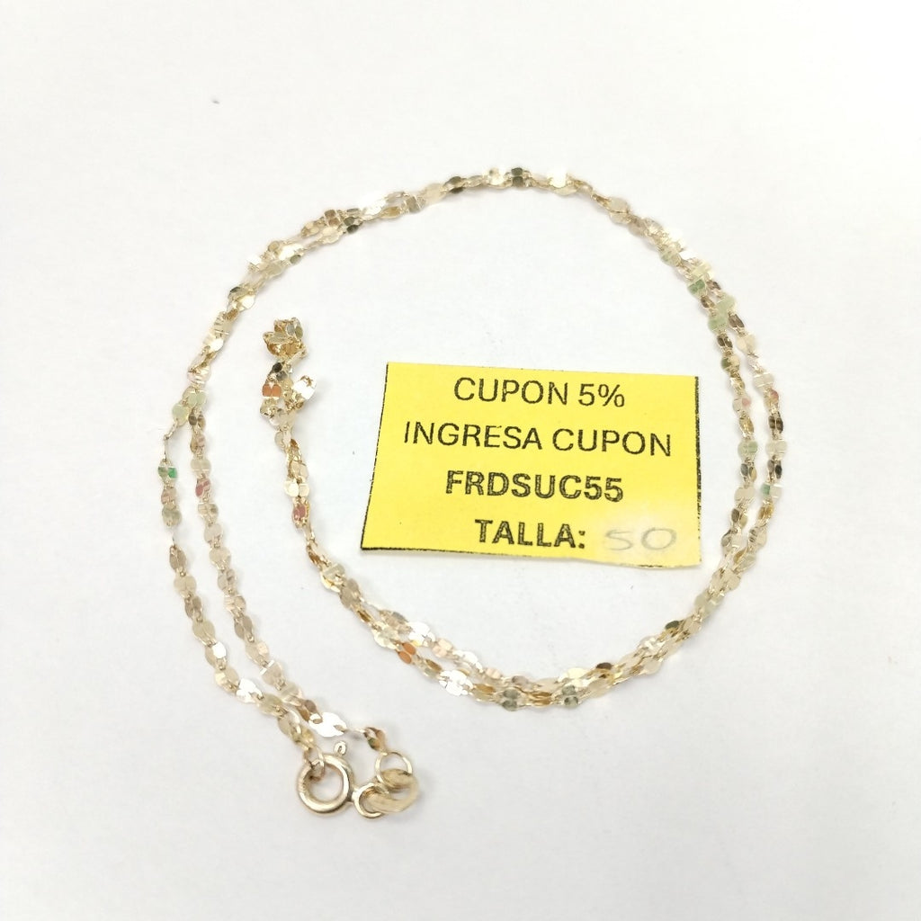 CADENA ORO 10 K 1,40 GRMS (SEMINUEVO)