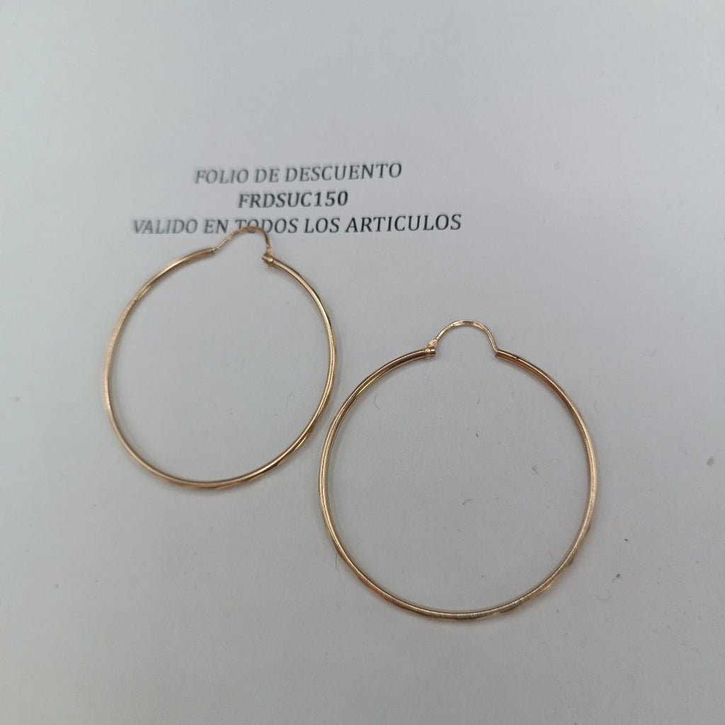 ARRACADAS PAR ORO 10 K 2,50 GRMS (SEMINUEVO)
