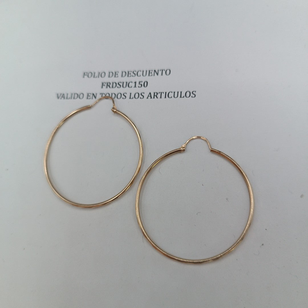 ARRACADAS PAR ORO 10 K 2,50 GRMS (SEMINUEVO)