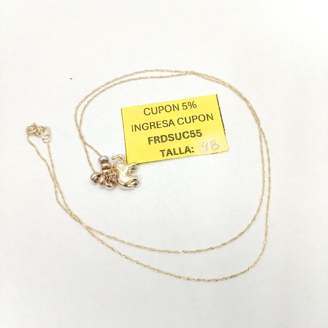 CADENA ORO 10 K 1,00 GRMS (SEMINUEVO)