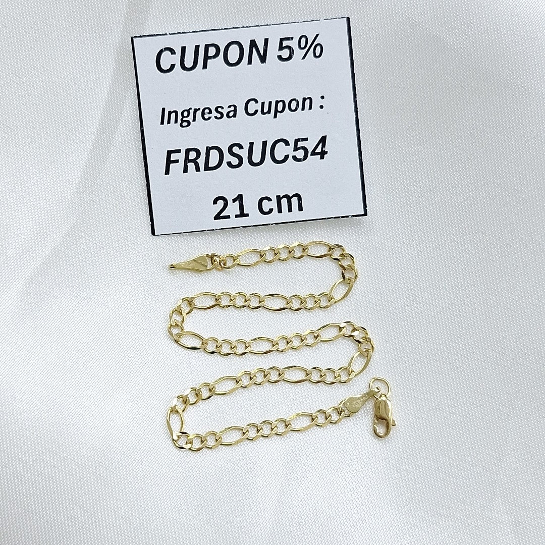 PULSERA 3X1 10K 21 CM 2.9 GR (NUEVO)