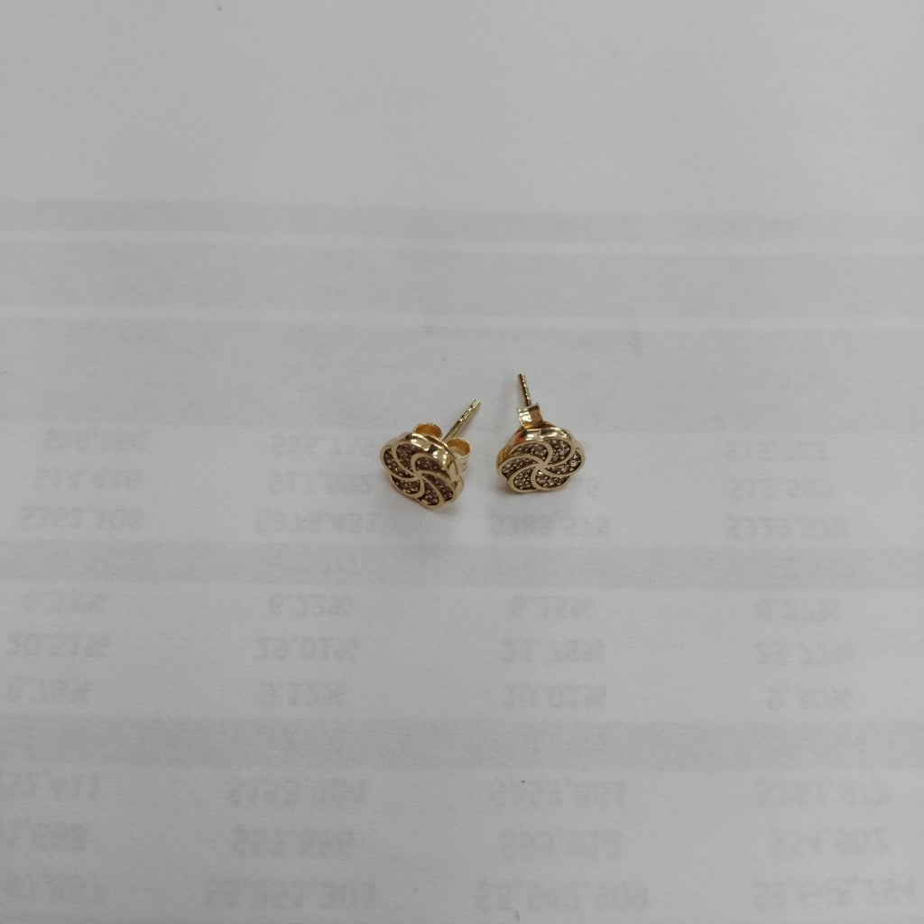 BROQUELES PAR ORO 14 K 1.6 GRMS (SEMINUEVO)