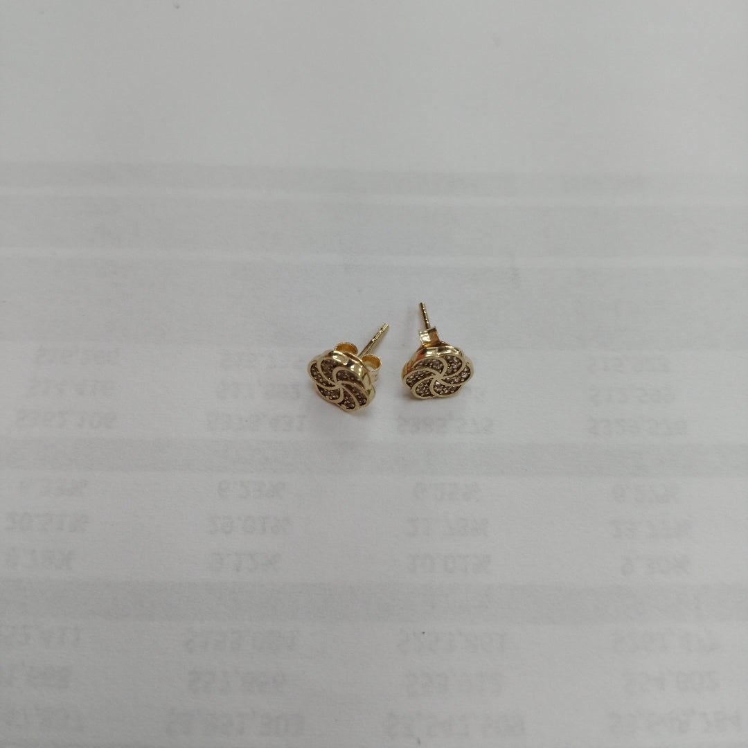 BROQUELES PAR ORO 14 K 1.6 GRMS (SEMINUEVO)