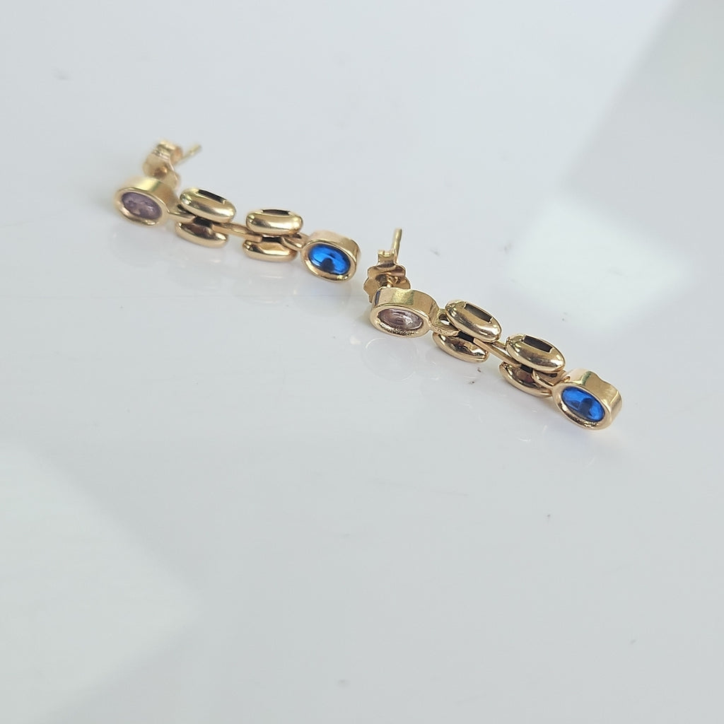 ARETES PAR ORO 14 K 3,50 GRMS (SEMINUEVO)
