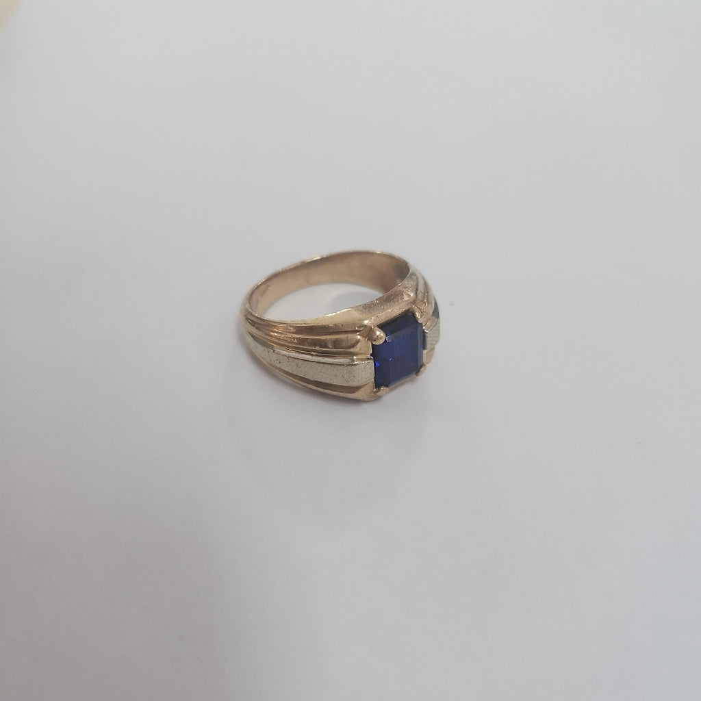 ANILLO ORO, RODIADO 10 K 10.1 GRMS (SEMINUEVO)