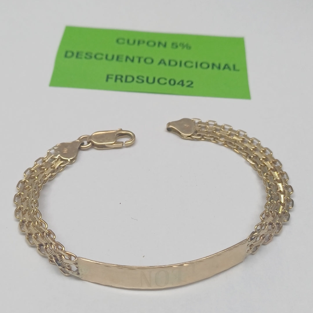 ESCLAVA ORO 14 K 10.2 GRMS (SEMINUEVO)