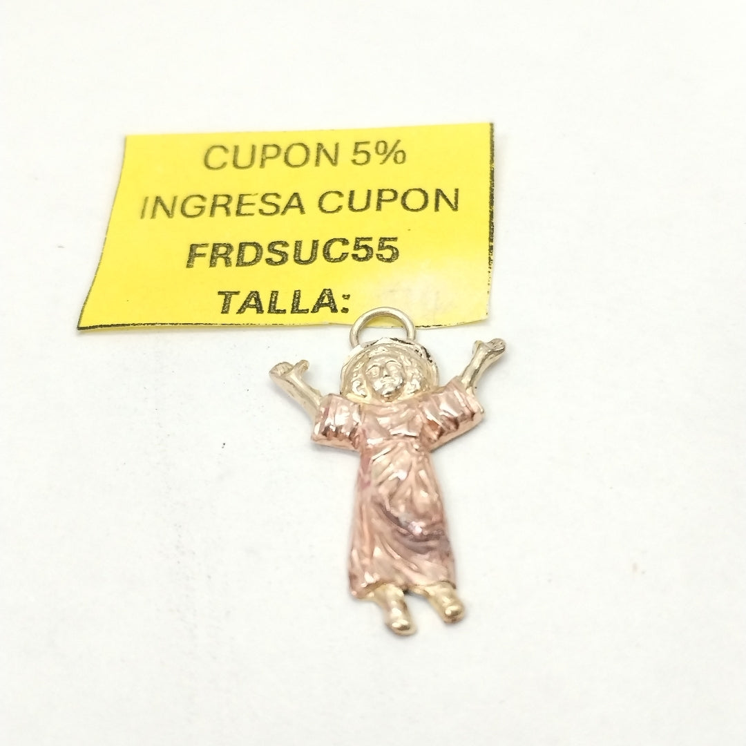 MEDALLA RELIGIOSA ORO 10 K 1,30 GRMS (SEMINUEVO)