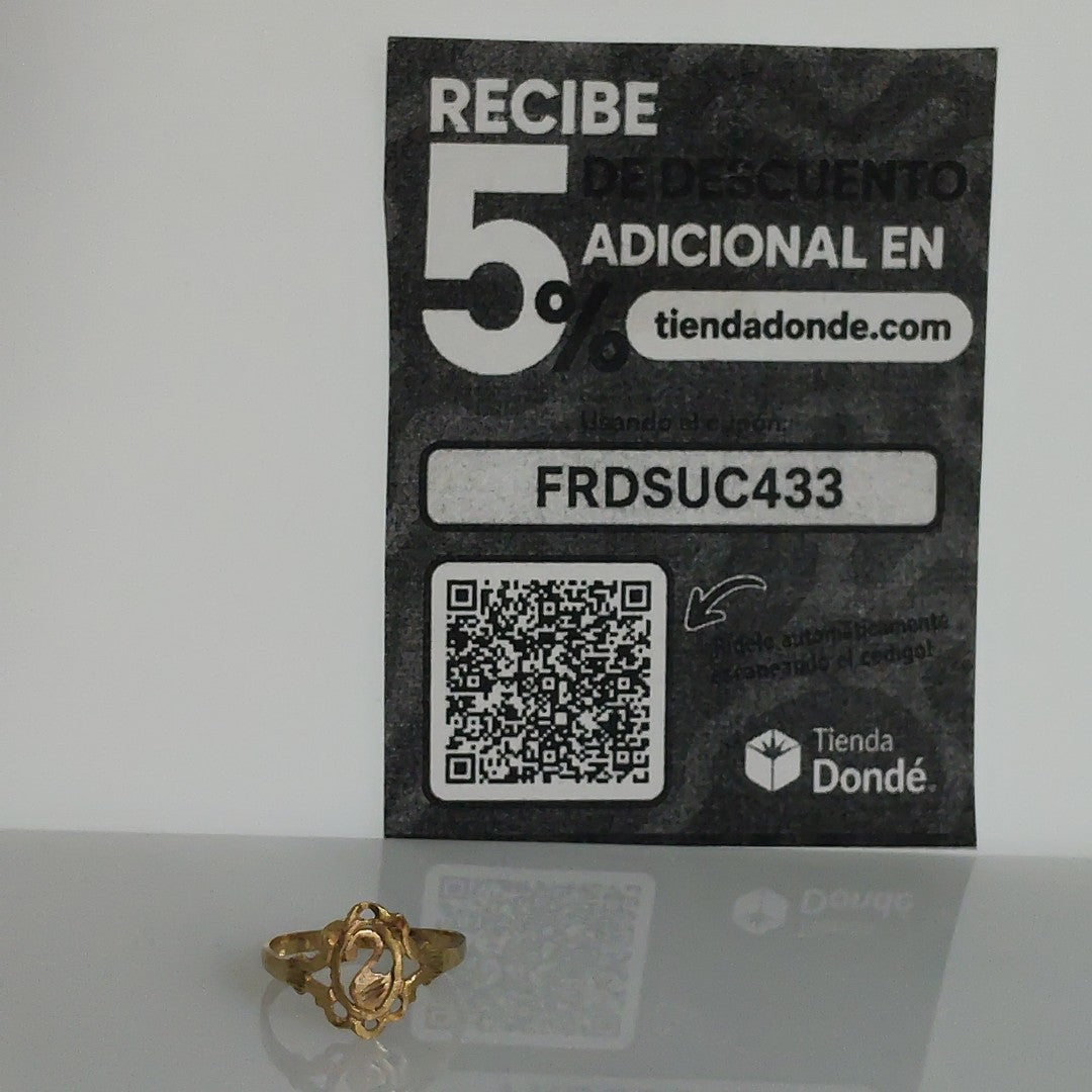 ANILLITO ORO 10 K 1,10 GRMS (SEMINUEVO)