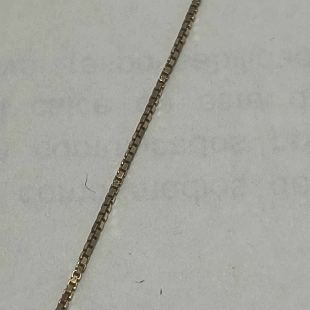 CADENA,DIJE ORO 14 K 3,50 GRMS (SEMINUEVO)