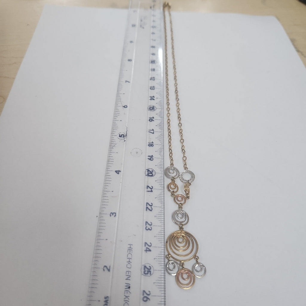 GARGANTILLA ORO,RODIADO 14 K 4,40 GRMS (SEMINUEVO)
