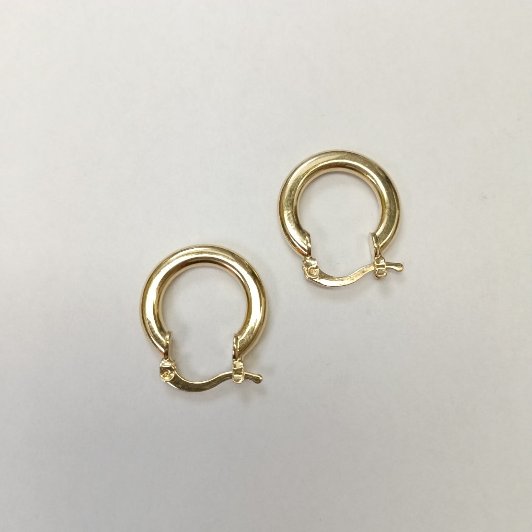 ARETES ARRACADAS 14K 1.6 GR (NUEVO)
