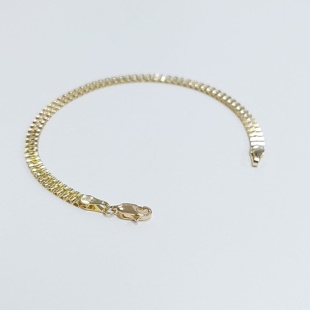 PULSERA ESPECIAL 14K 18 CM 4.1 GR (NUEVO)