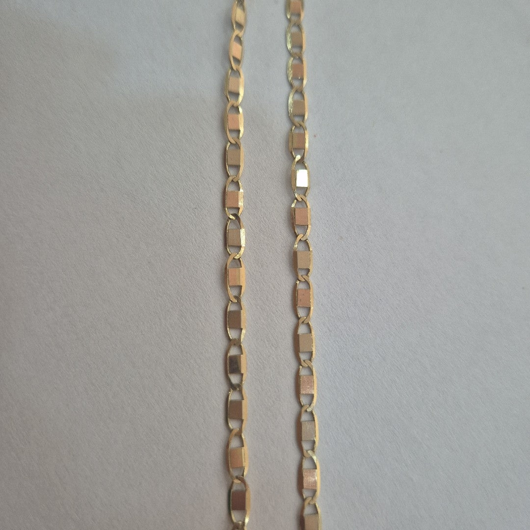 CADENA ESPEJO 14K 60 CM 5.5 GR (NUEVO)
