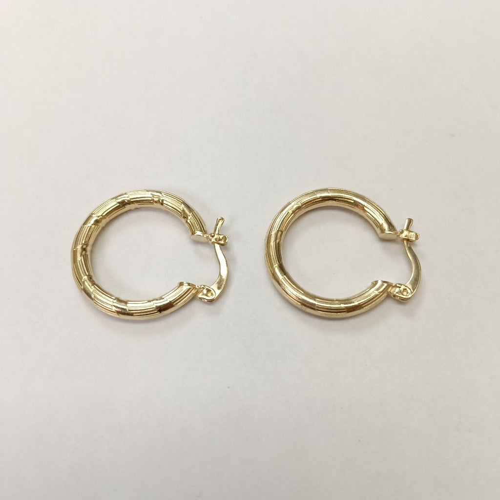 ARETES ARRACADAS 14K 2.7 GR (NUEVO)