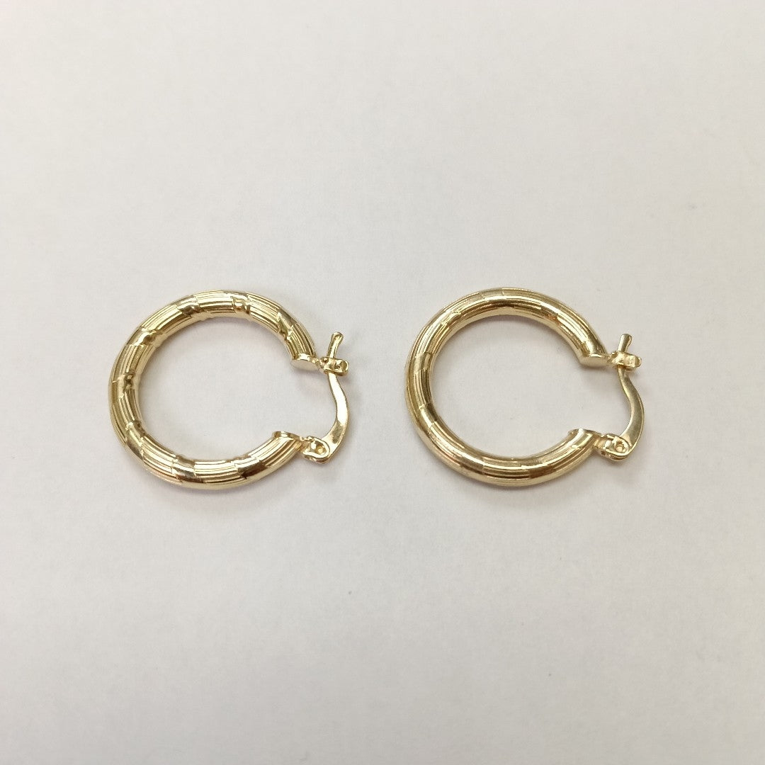 ARETES ARRACADAS 14K 2.7 GR (NUEVO)