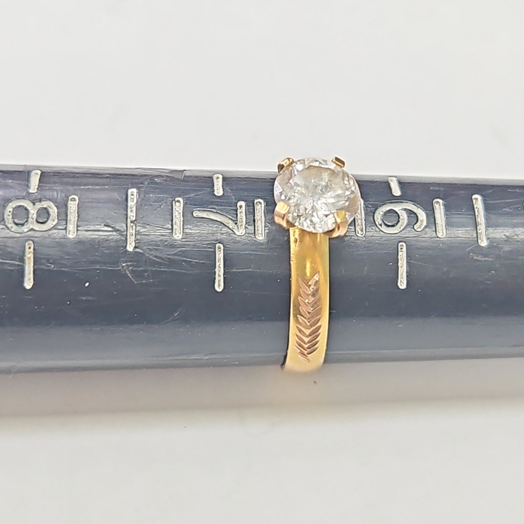 ANILLO ORO 8 K 2.1 GRMS (SEMINUEVO)