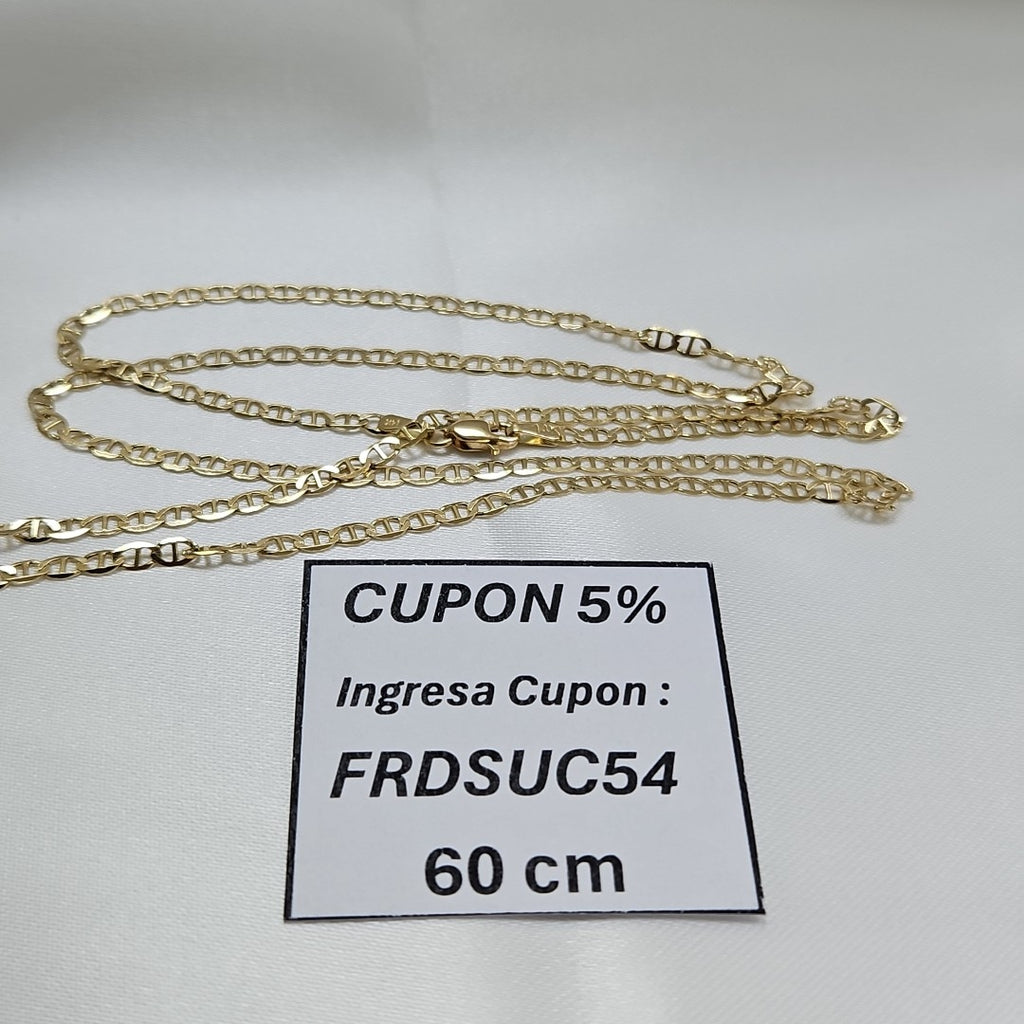 CADENA GUCHI 14K 60 CM 5.8 GR (NUEVO)