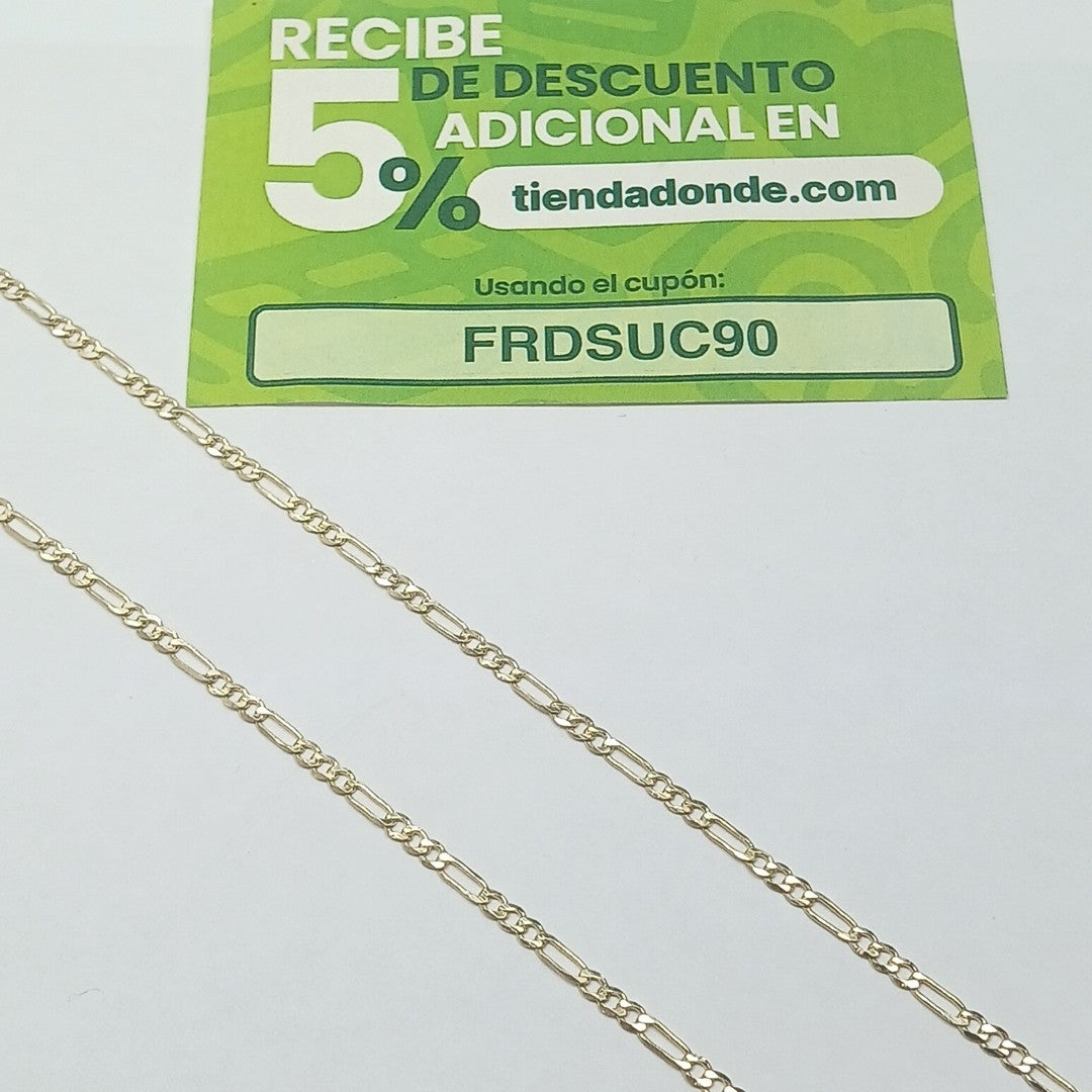 CADENA 3X1 10K 55 CM 4.3 GR (NUEVO)
