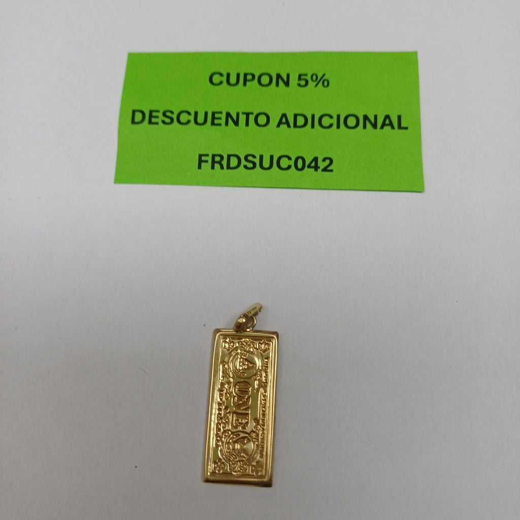 DIJE ORO 16K 2,00 GRMS (SEMINUEVO)