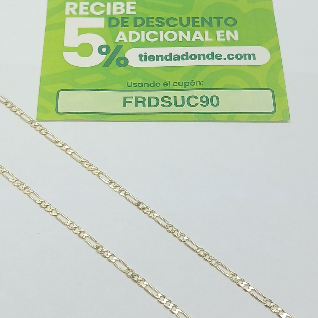 CADENA 3X1 10K 60 CM 4.6 GR (NUEVO)