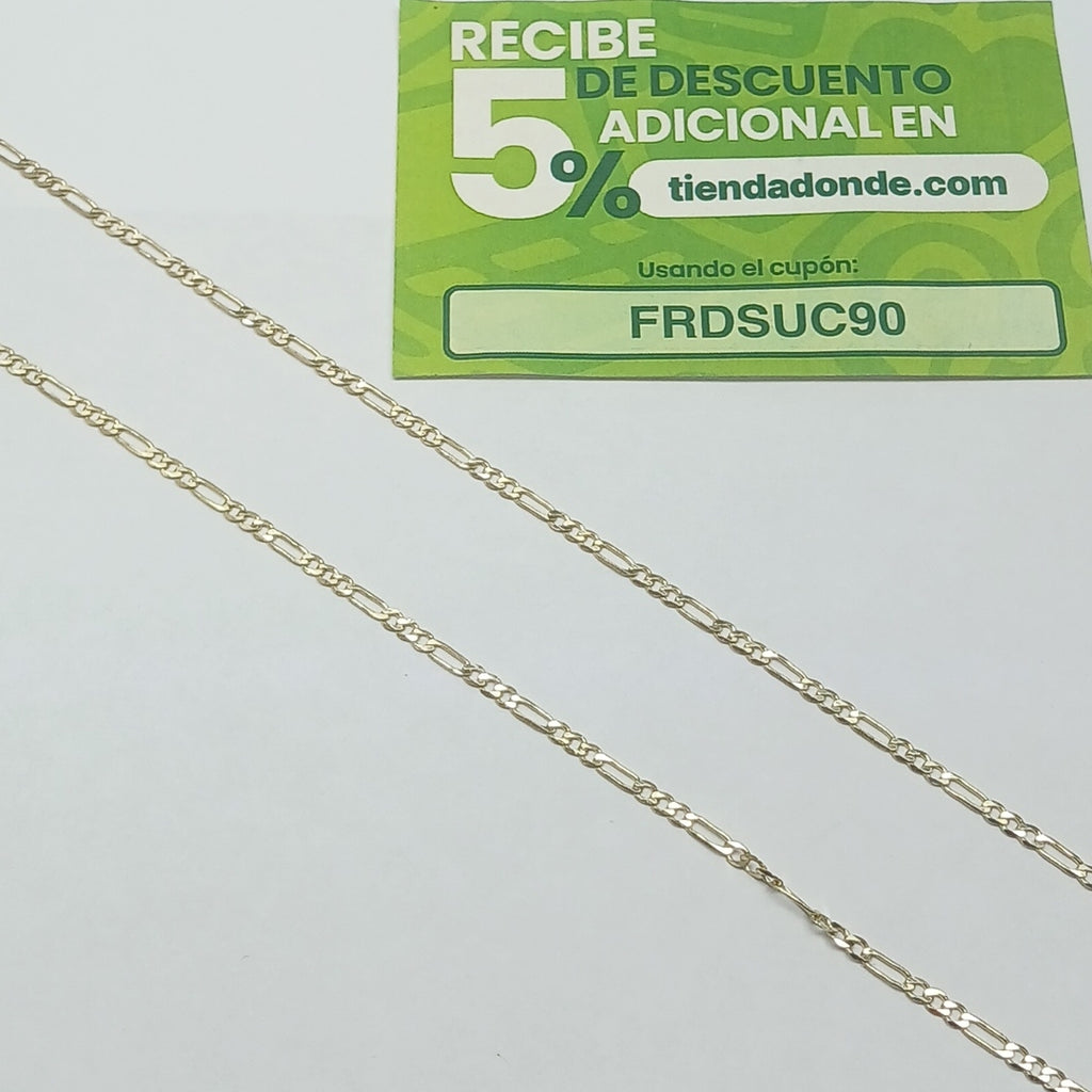 CADENA 3X1 10K 60 CM 4.6 GR (NUEVO)