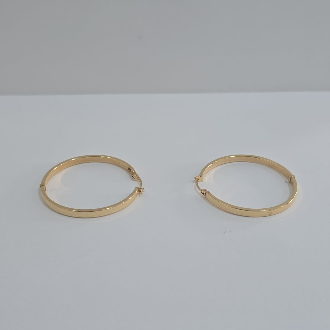 ARRACADAS PAR ORO 14 K 3.2 GRMS (SEMINUEVO)