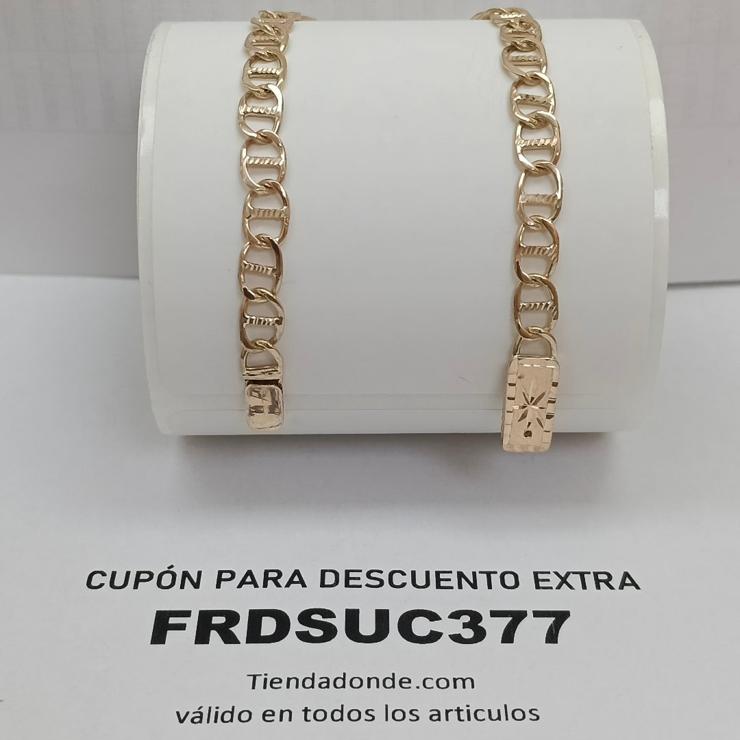 PULSERA ORO 10 K 6 GRMS (SEMINUEVO)