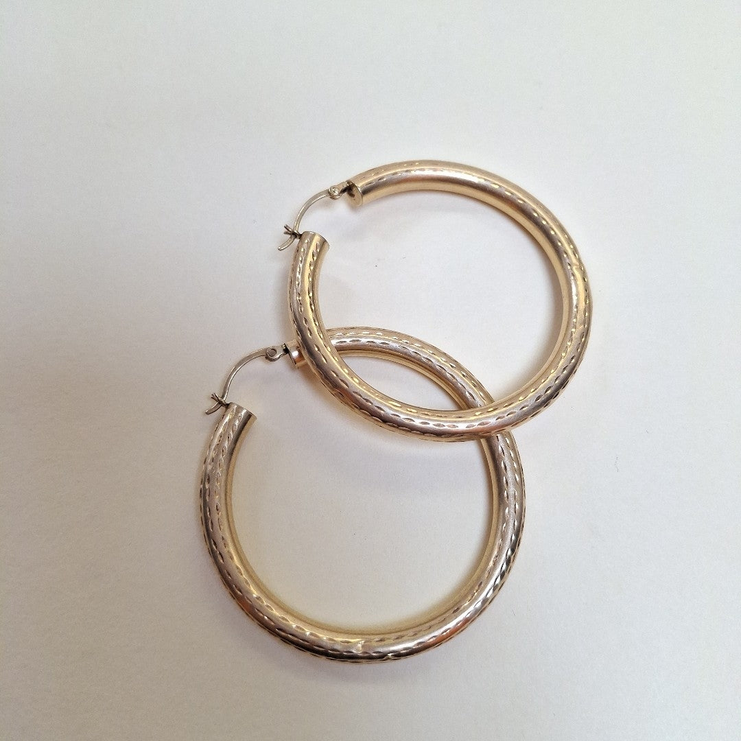ARRACADAS PAR ORO 14 K 8,00 GRMS (SEMINUEVO)