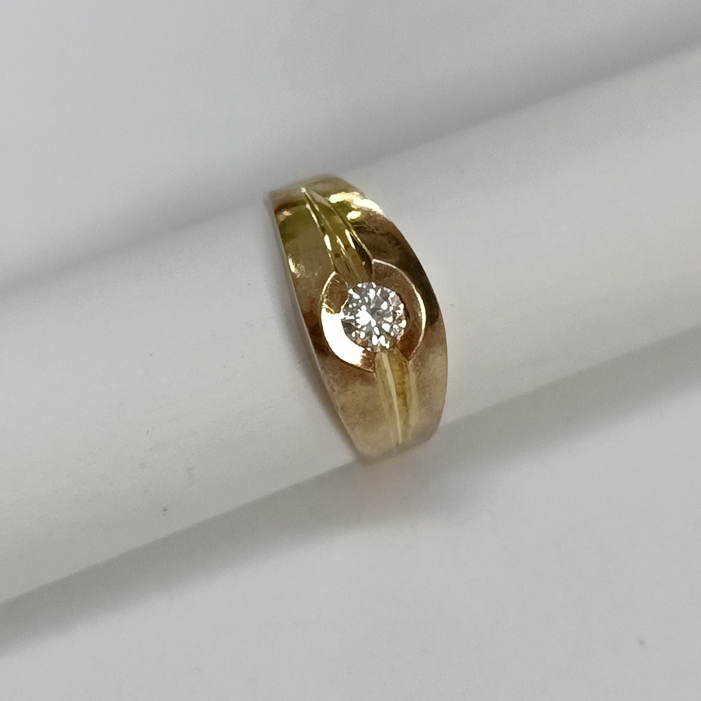 ANILLO ORO 10 K 5,60 GRMS (SEMINUEVO)
