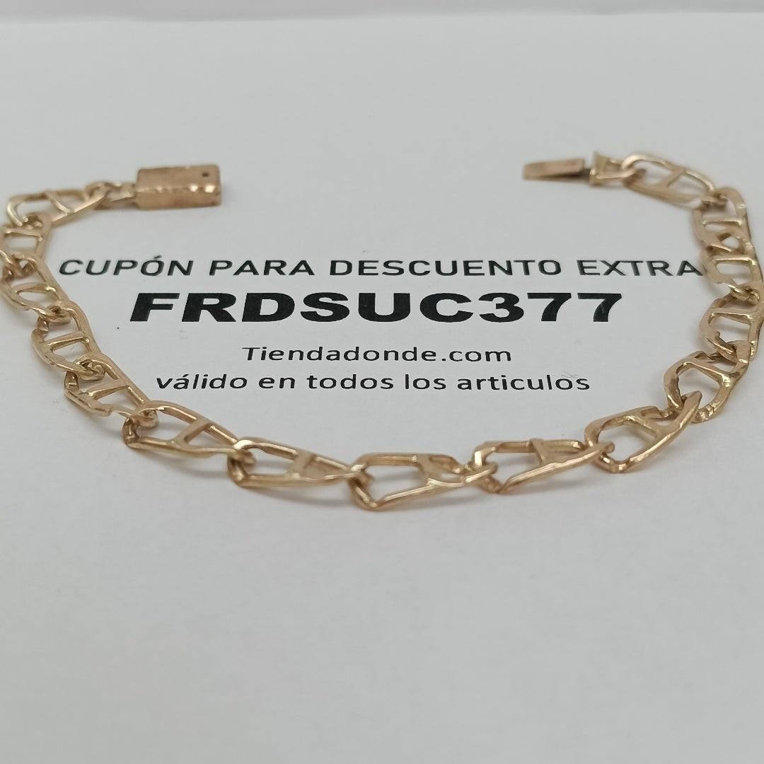 PULSERA ORO 10 K 6.6 GRMS (SEMINUEVO)