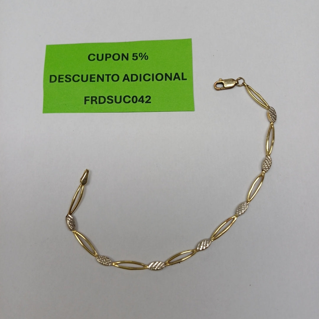 CADENA ORO, ORO COMBINADO 14 K 4 GRMS (SEMINUEVO)
