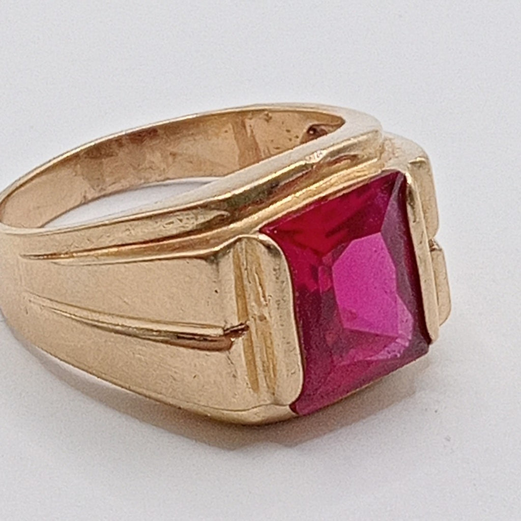 ANILLO ORO 14 K 8 GRMS (SEMINUEVO)