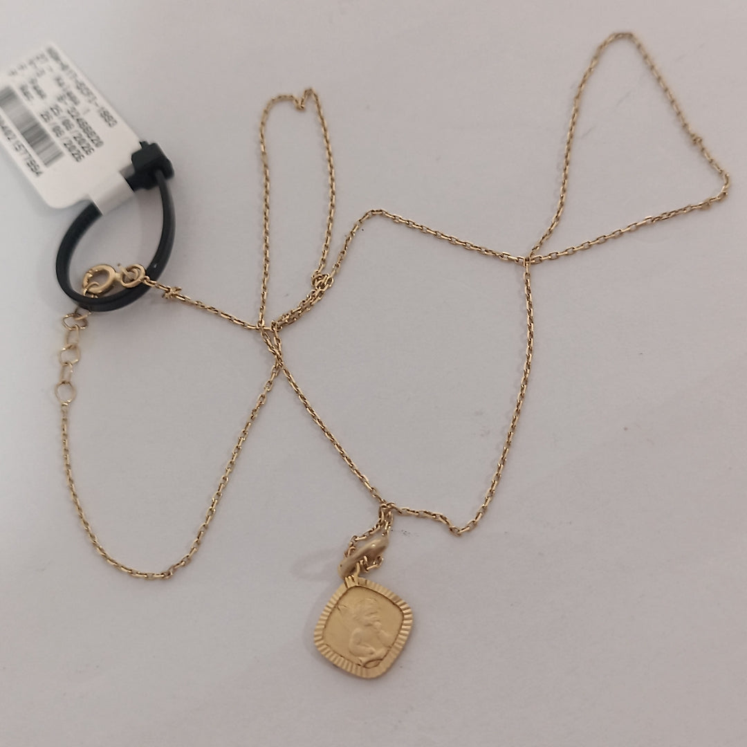 CADENA,DIJE ORO 14 K 2,50 GRMS (SEMINUEVO)